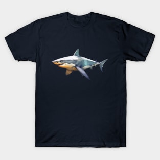 Great White Shark Drawing T-Shirt